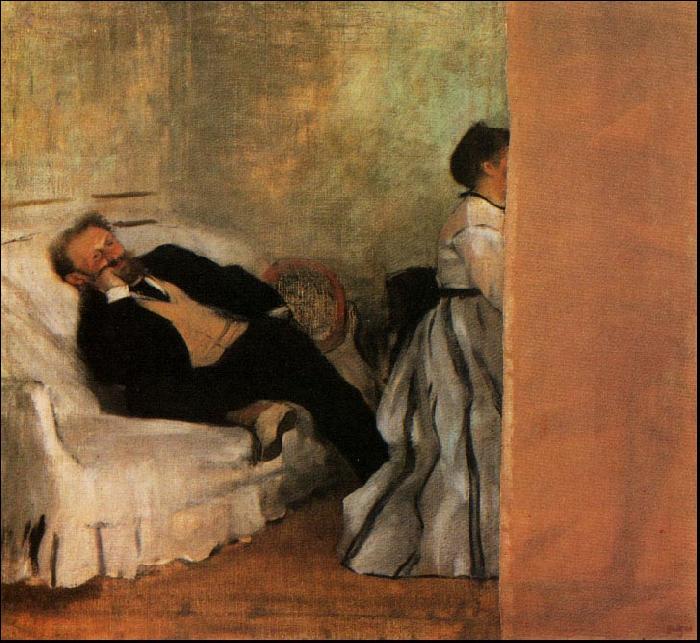 Edgar Degas Mr Mrs Edouard Manet